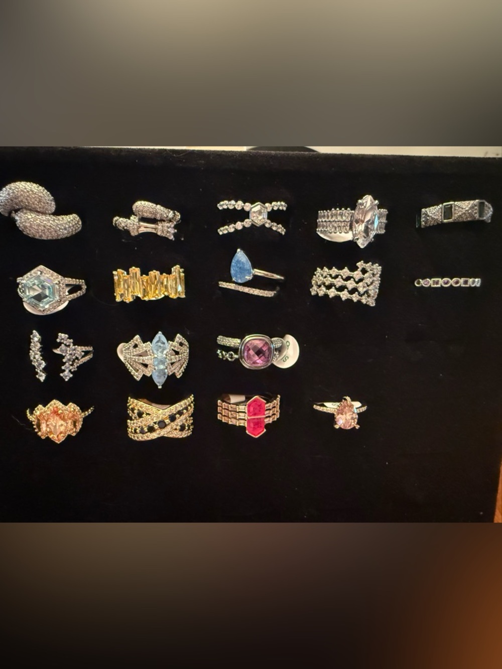 Bomb Party size 8 ring lot NWT/NWOT all platings